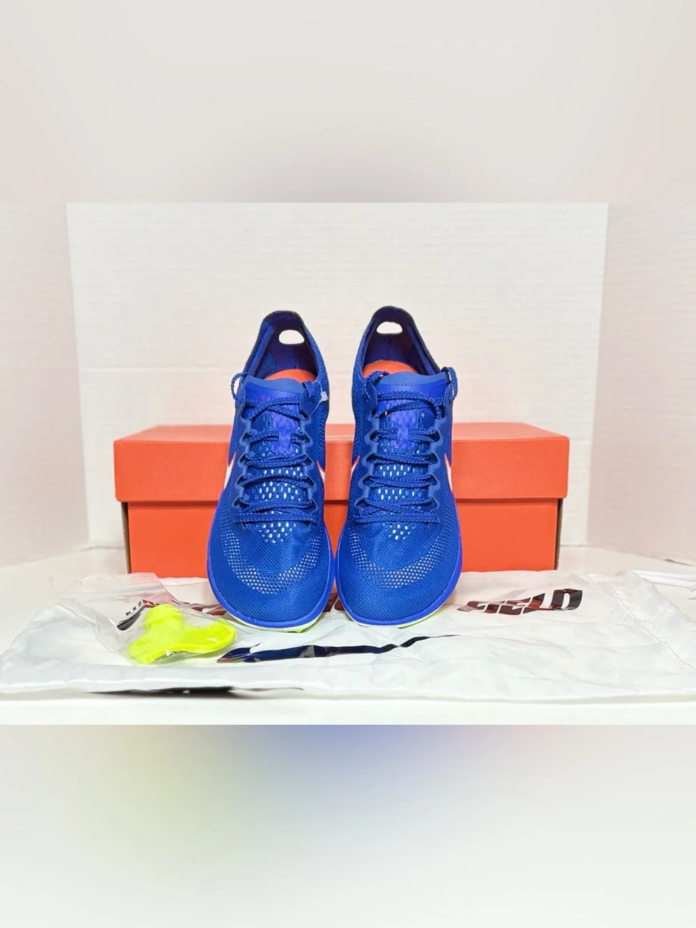 Nike ZoomX Dragonfly Track & Field Shoes running Spikes blue white CV0400-400